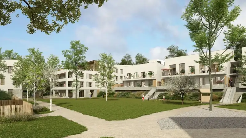 Illustration d'ambiance de la résidence Belvédère à Arpajon, appartements neufs