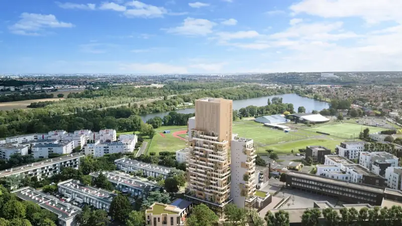 Illustration d'ambiance de la résidence L'Aparté 1 à Vigneux-sur-Seine, appartements neufs