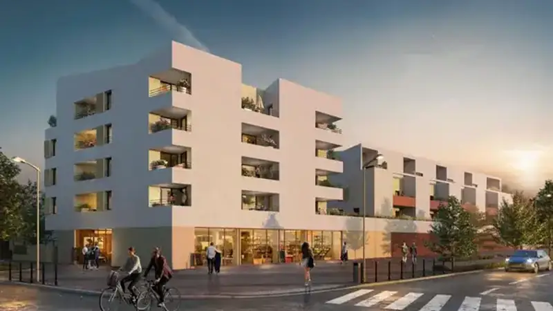 Illustration d'ambiance de la résidence Le Petit Bois à La Norville, appartements neufs